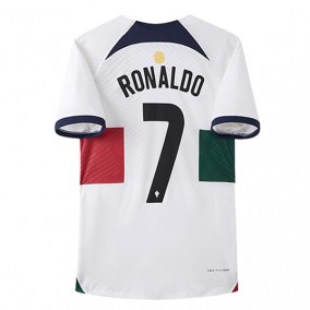 Portugal Cristiano Ronaldo 7 2023/2024 Borta Fotbollströjor Kortärmad